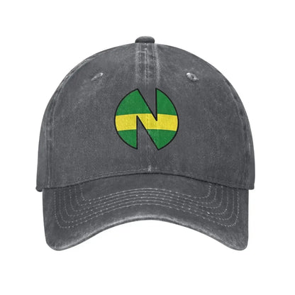 Newpi Captain Tsubasa Baseball Cap Retro Distressed Cotton