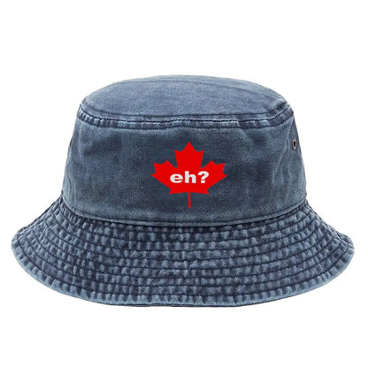 Canada Eh Washed Bucket Hat Vintage Style