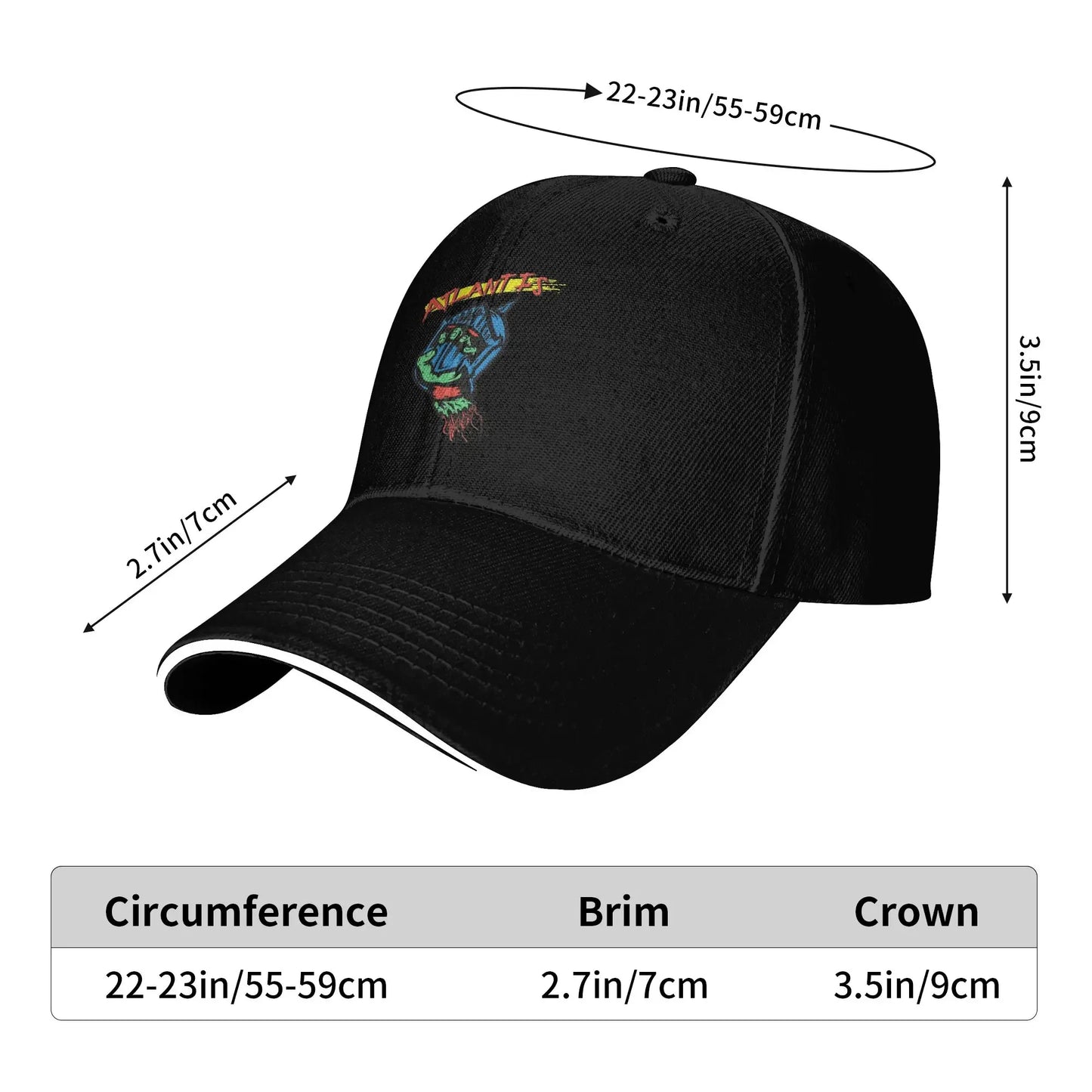 Kinnikuman Atlantis Vs Robin Baseball Cap