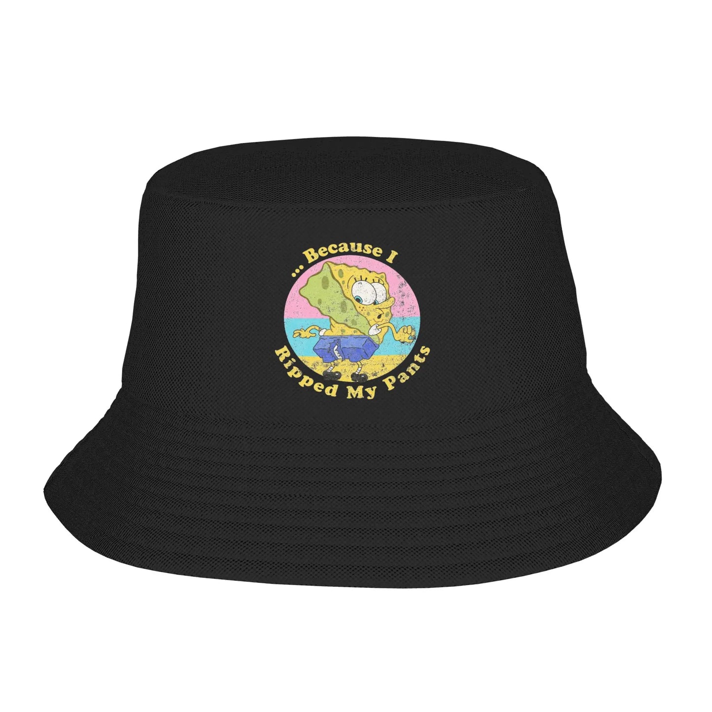 Spongebobs Bucket Hat Heart Streetwear Fisherman Caps