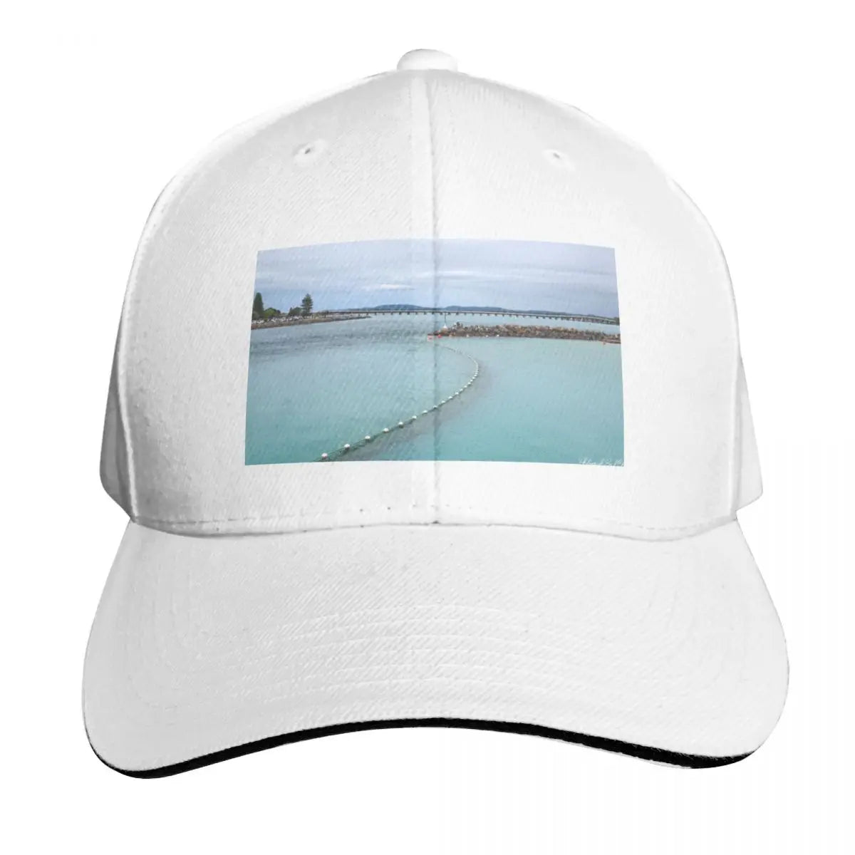Tuncurry Rock Pool 201 Curved Brim Baseball Cap