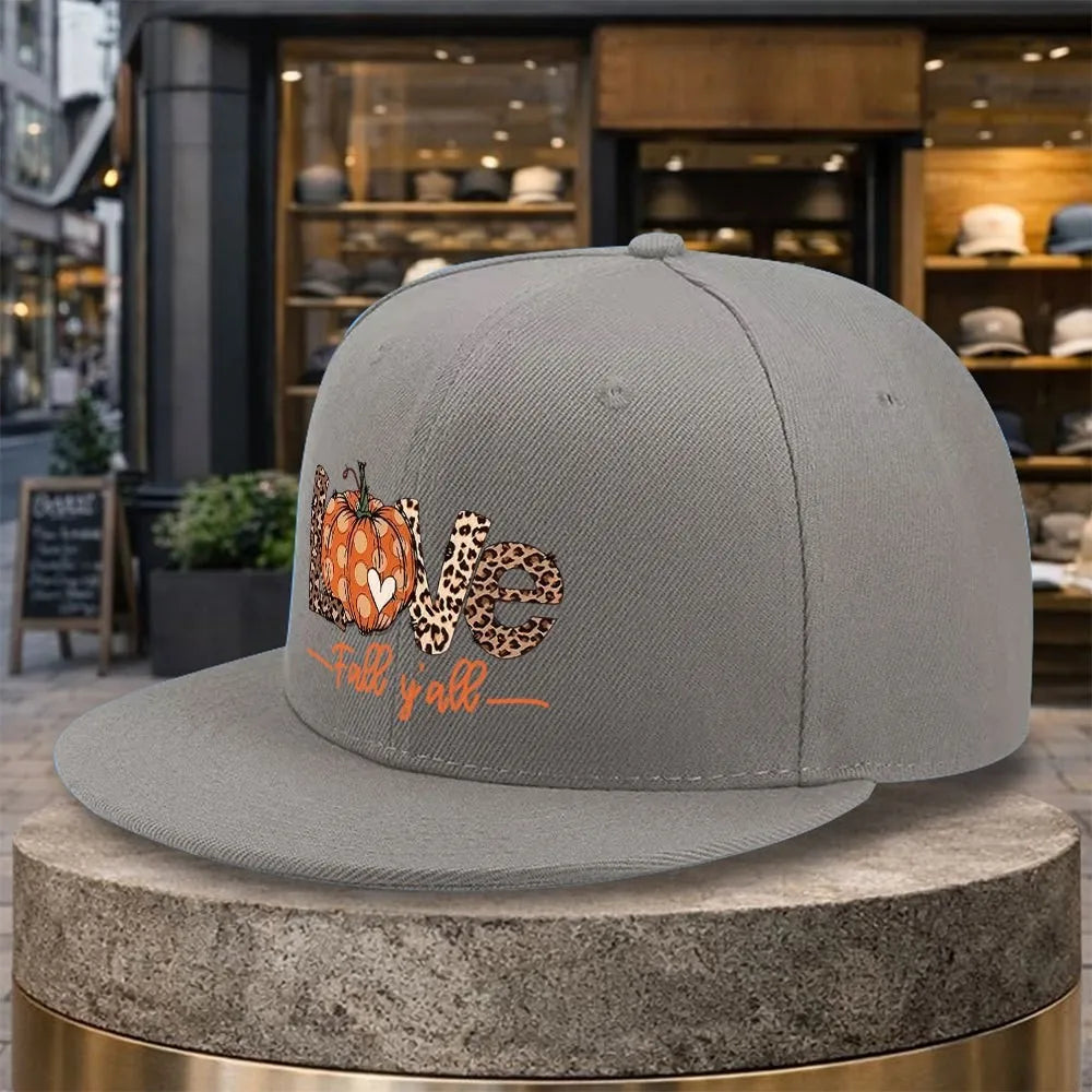 Love Fall Yall Snapback Cap