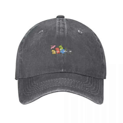 Pet Dinosaur Gentleman Trucker Baseball Cap Hat