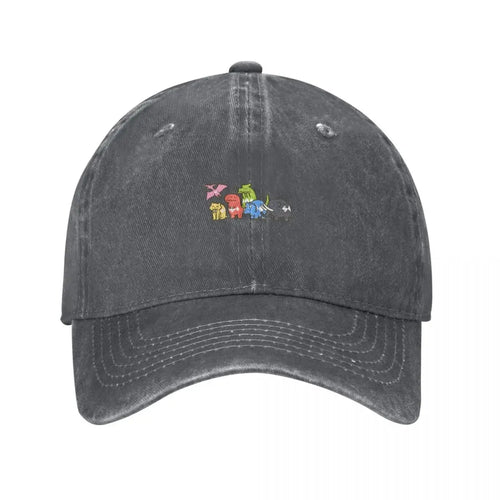 Pet Dinosaur Gentleman Trucker Baseball Cap Hat