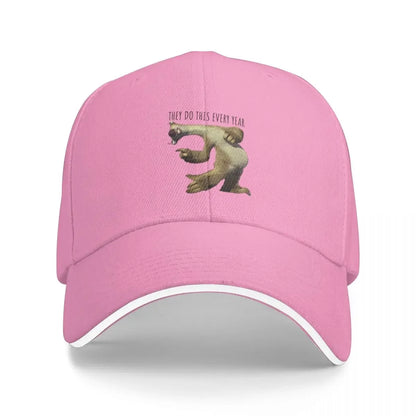 Sid Sloth They Do This Every Year Baseball Cap