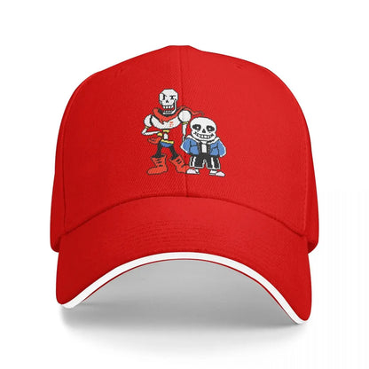 Undertale Sans Papyrus Graphic Gaming Baseball Cap