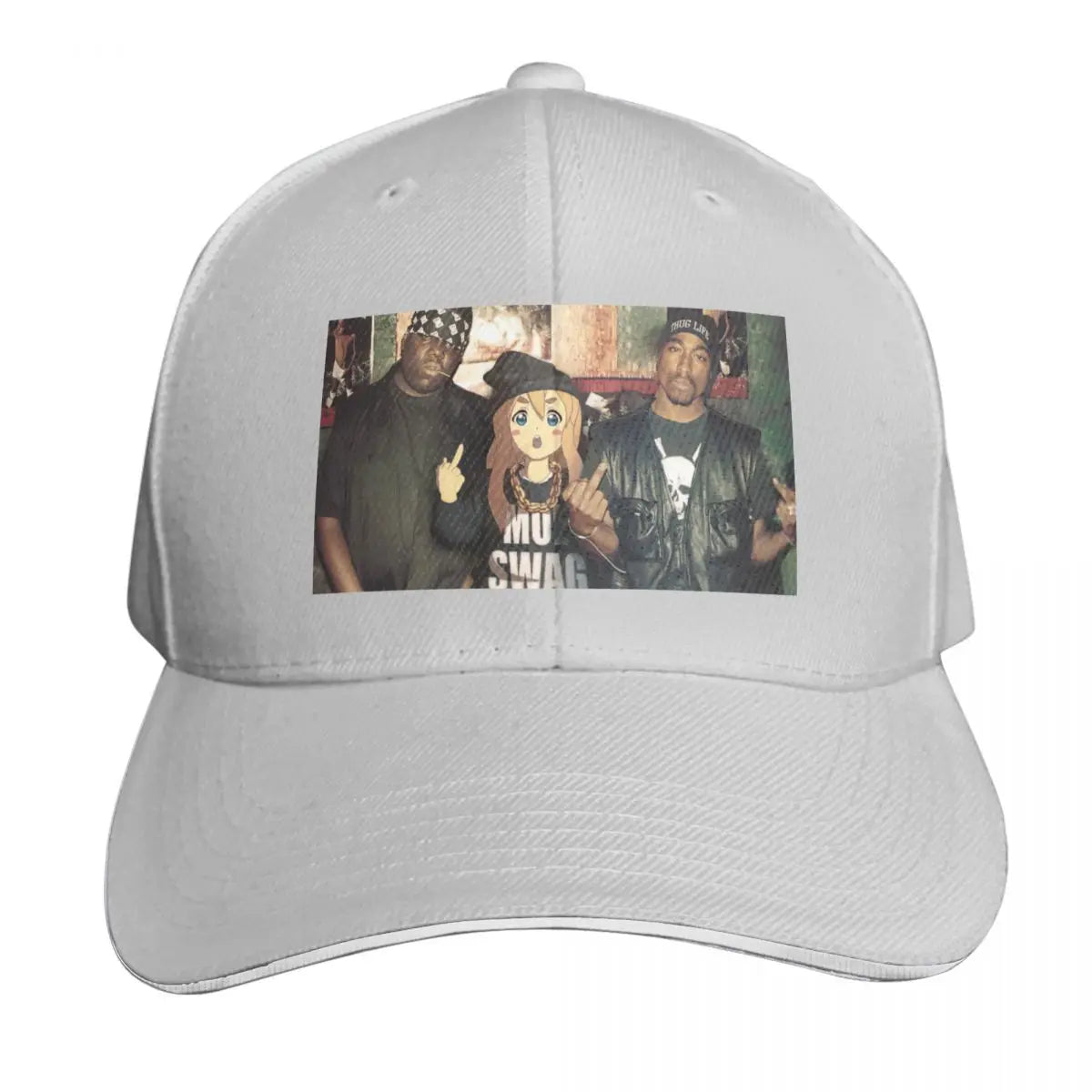 Moe Swag With My Homies Vintage Embroidered Baseball Cap