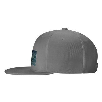 Song Of Water City Pop Art Casual Black Snapback Cap