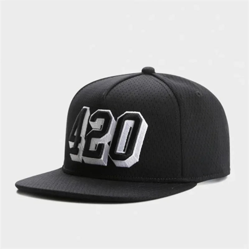 Digital Embroidered Luxury Unisex Hip-Hop Snapback Cap