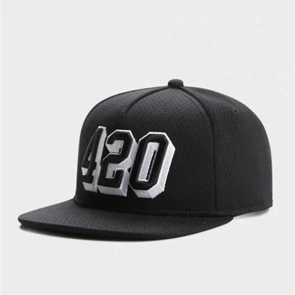 Digital Embroidered Luxury Unisex Hip-Hop Snapback Cap