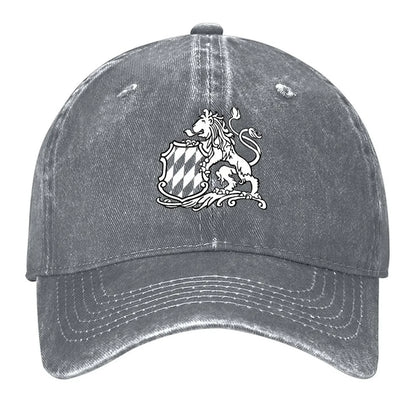 Bavaria Lion Crest Luxury Baseball Cap