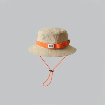 Unisex Wide Brim Outdoor Sun Protection Bucket Hat