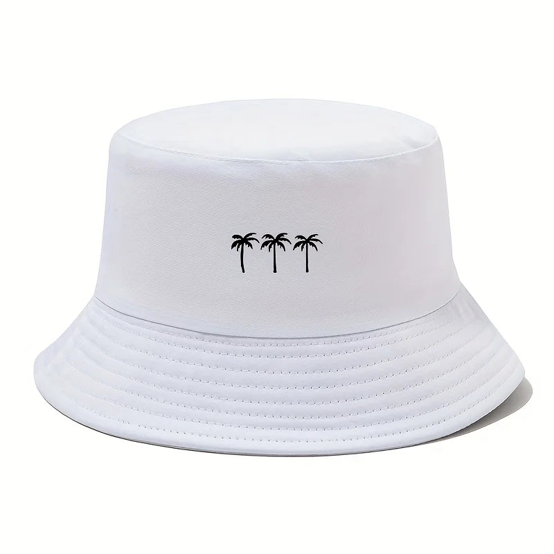 Coconut Print Beach Leisure Bucket Hat