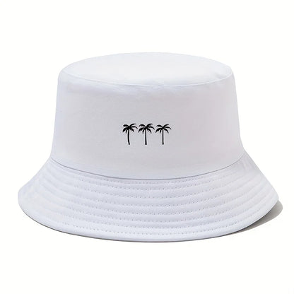 Coconut Print Beach Leisure Bucket Hat