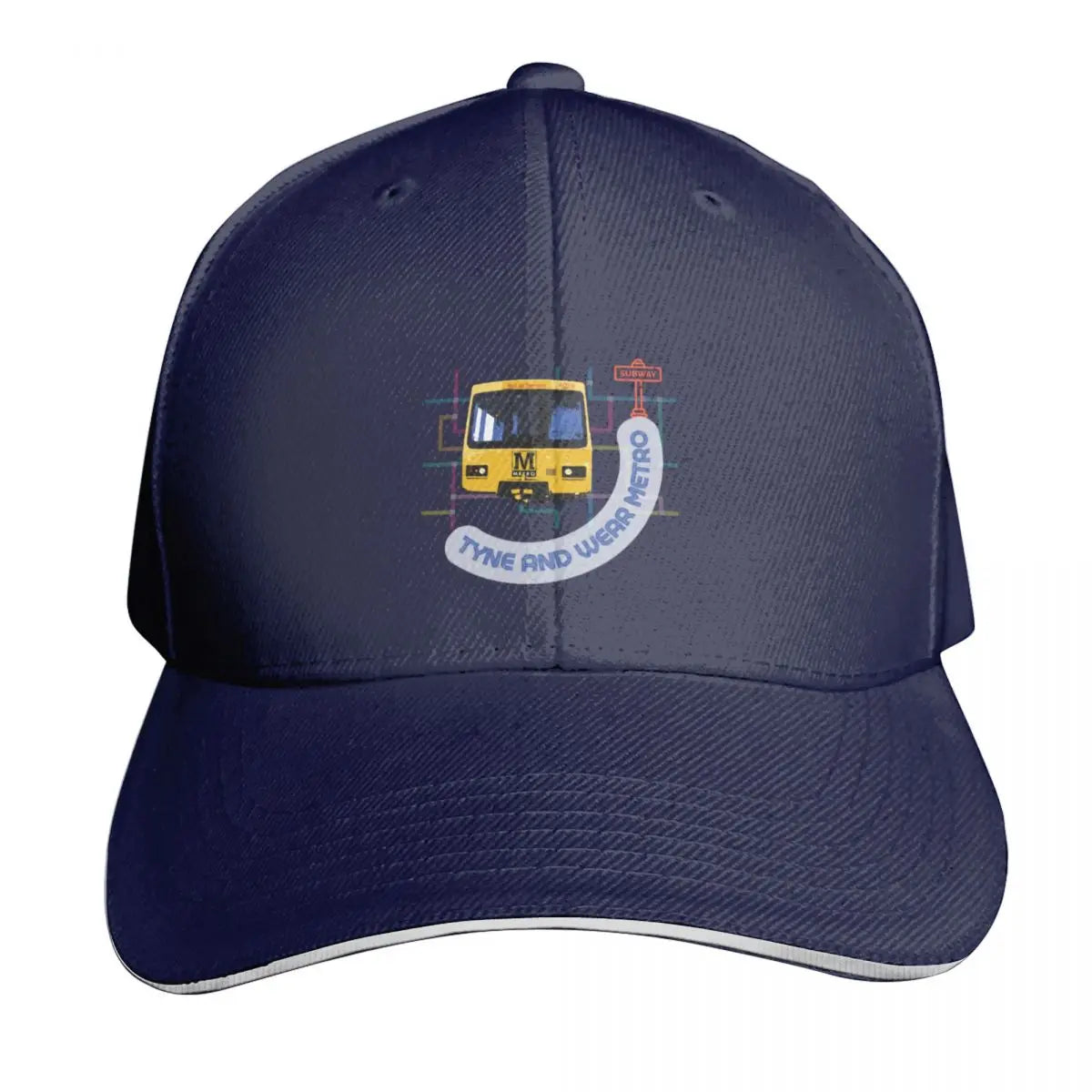 Tyne And Wear Metro Vintage Baseball Cap