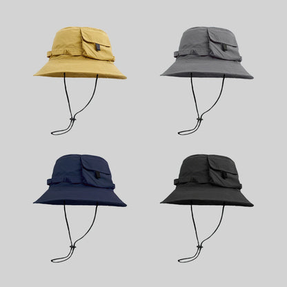 Quick-Dry Wide Brim Summer Hiking Bucket Hat