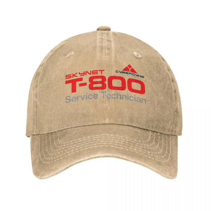 T-800 Terminator Washed Baseball Cap