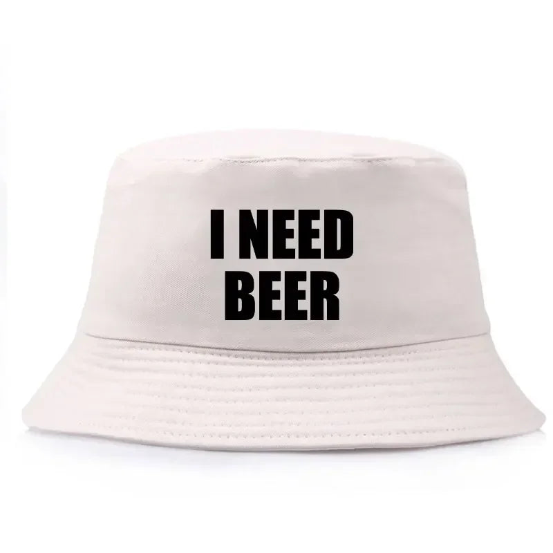 I Need Beer Fashion Reversible Bob Bucket Hat