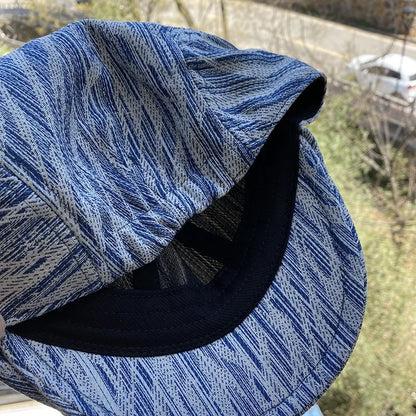 Summer New Cotton Big Size Berets For Men XL 62cm Big Head Peaked Cap