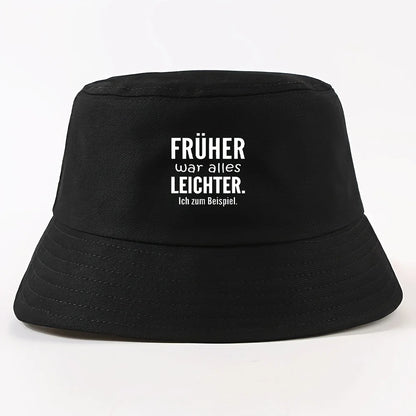 German Quote All-Season Bucket Hat