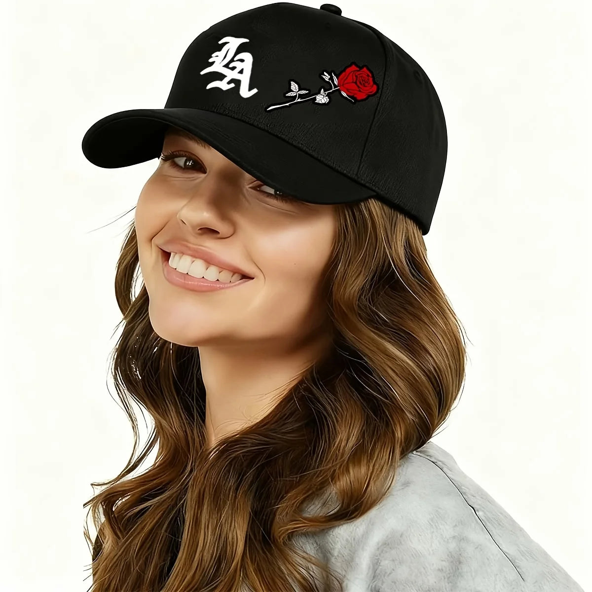 Breathable Soft Fabric Logo Snapback Cap