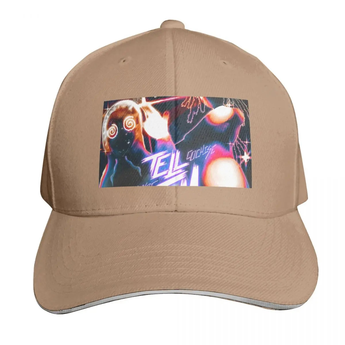 Tell Em Cover Curved Brim Baseball Cap