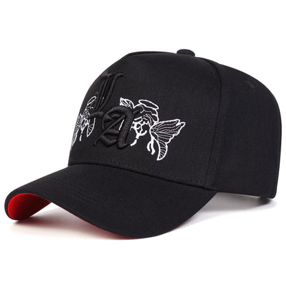 Gothic LA Butterfly Embroidery Baseball Cap