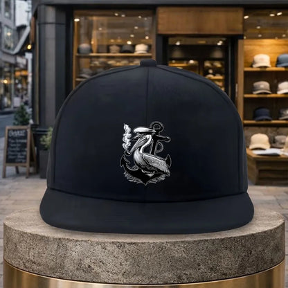 Pelican Anchor Snapback Cap