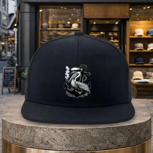 Pelican Anchor Snapback Cap