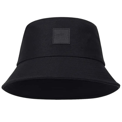 New York Leather Label Bucket Hat
