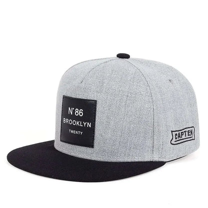 N86 Brooklyn Patch Cotton Snapback Cap