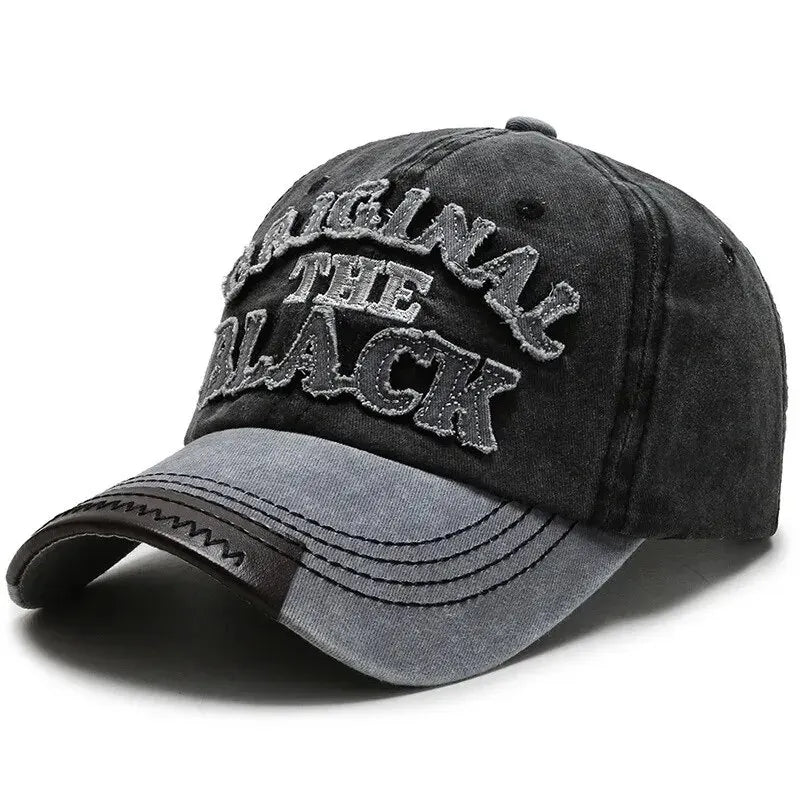 Unisex Vintage Baseball Cap Washed Cotton Hats
