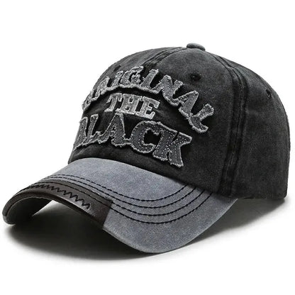 Unisex Vintage Baseball Cap Washed Cotton Hats