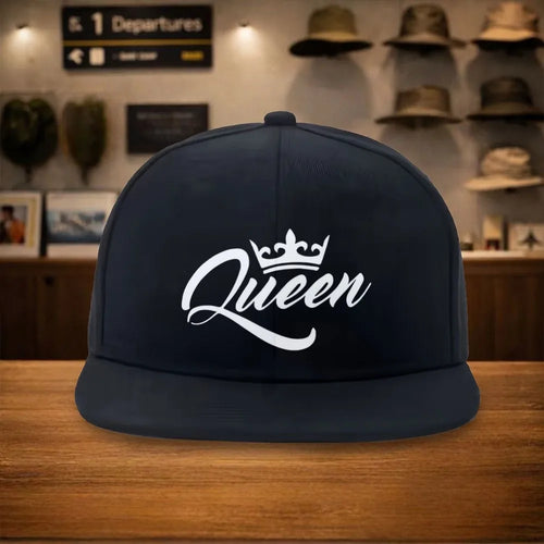 Queen Crown Snapback Cap