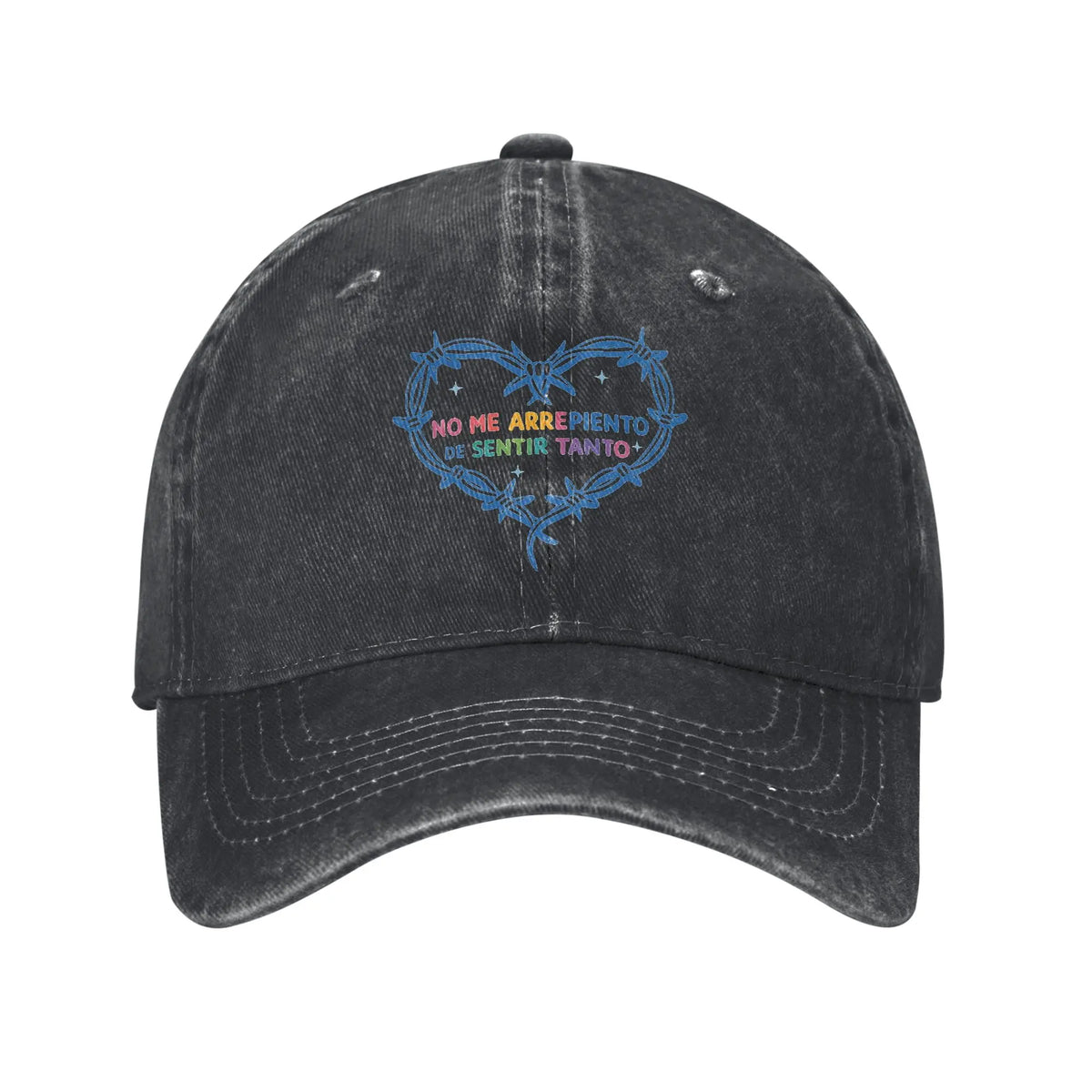 K-Karoled NMADST New Album Distressed Denim Baseball Cap