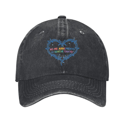 K-Karoled NMADST New Album Distressed Denim Baseball Cap