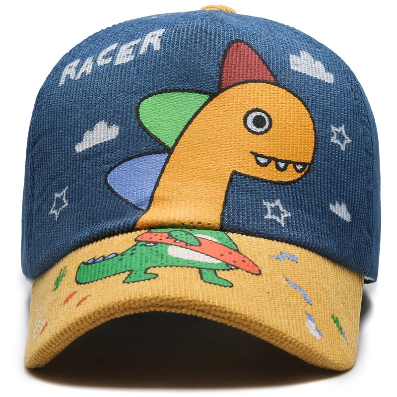 Four Seasons Little Dinosaurs Children's Hats Children's Baseball Caps