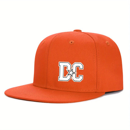 Letter Print Streetwear Adjustable Hip-Hop Snapback Cap