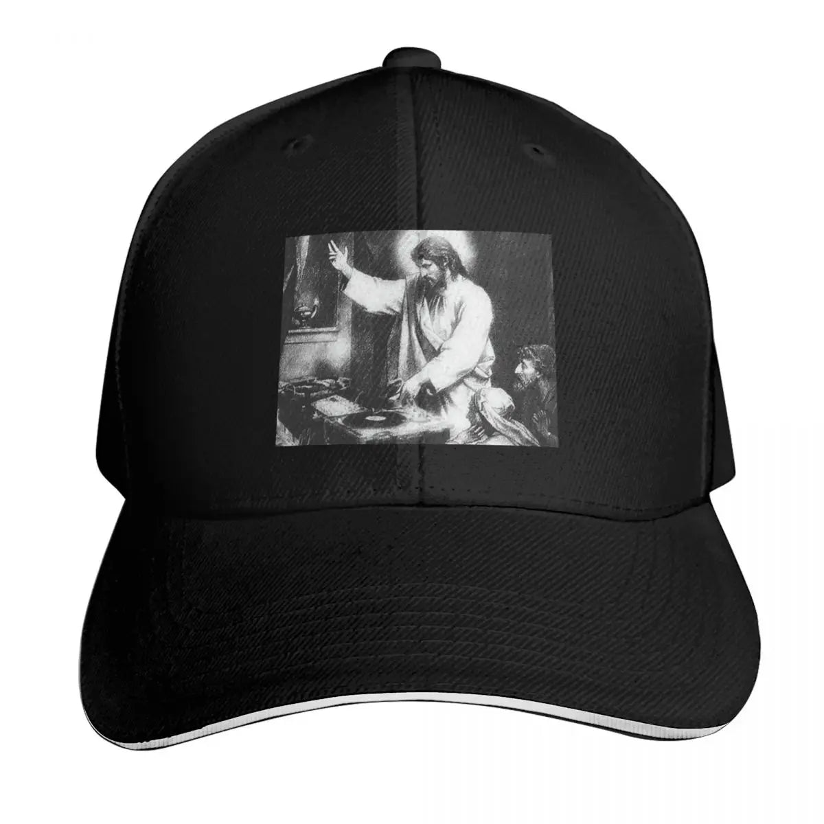 DJ Jesus Salvation Sound Two Tone Baseball Cap