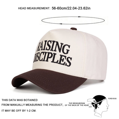 Raising Disciples Letter Embroidered Baseball Cap