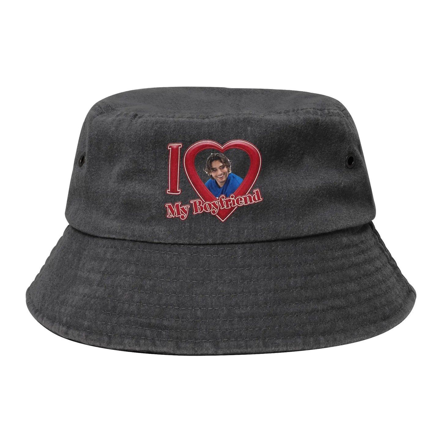 Unisex Distressed Washed Bucket Hat