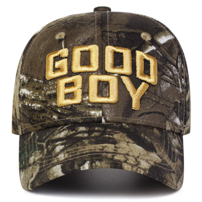 Unisex GOOD BOY Embroidery Baseball Caps Spring Autumn Outdoor Adjustable Casual Hats Sunscreen Hat Sports Cap