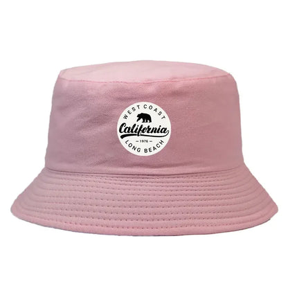 Summer 1976 California Long Beach Bucket Hat