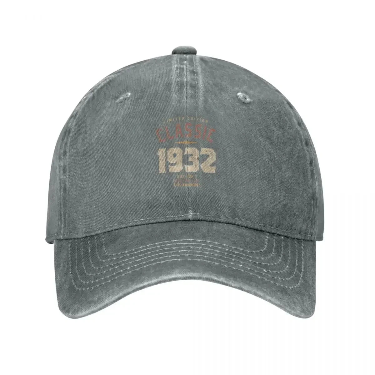 Classic 1932 Vintage Birthday Baseball Cap