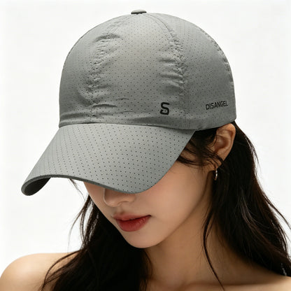 Fashion Design Running Cap Thin Quick Drying Breathable