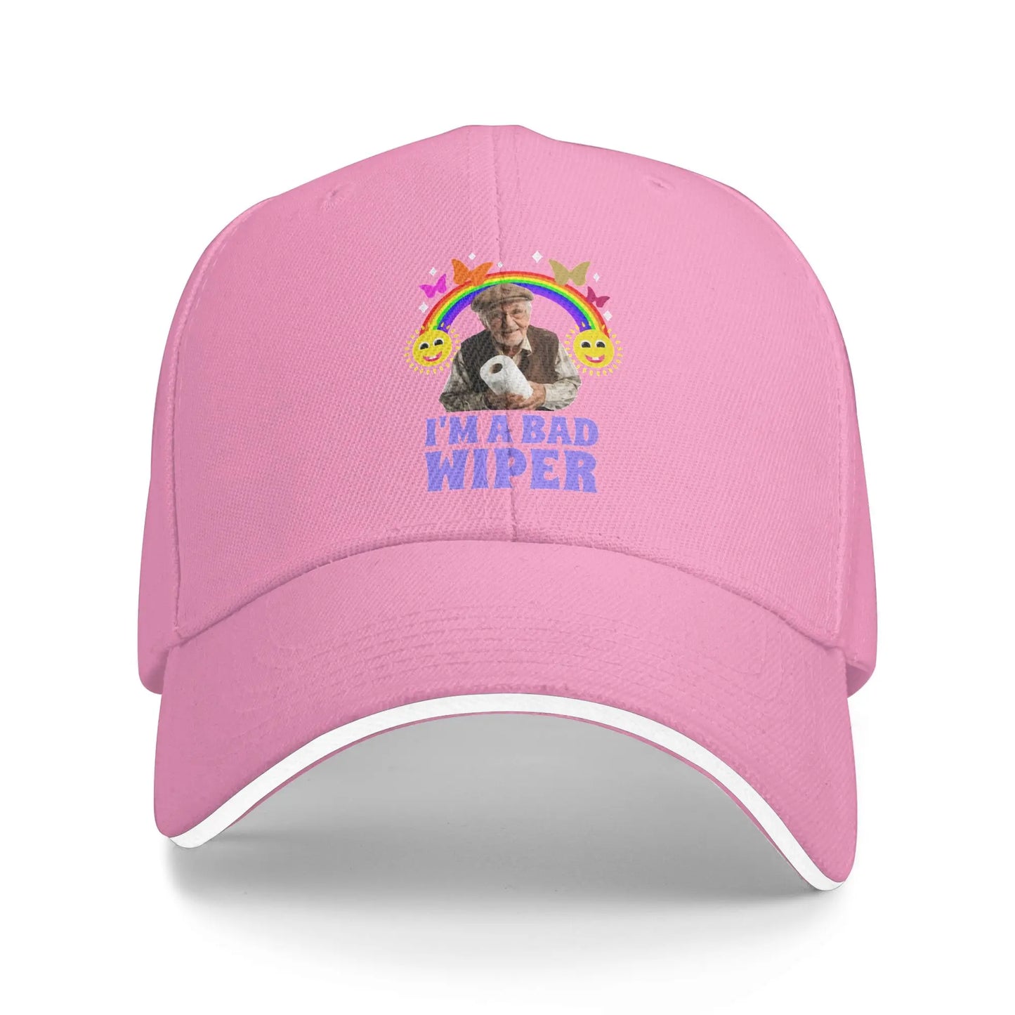 I Am A Bad Wiper Humor Baseball Cap