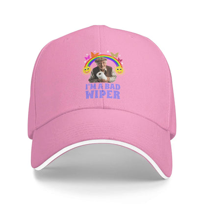 I Am A Bad Wiper Humor Baseball Cap