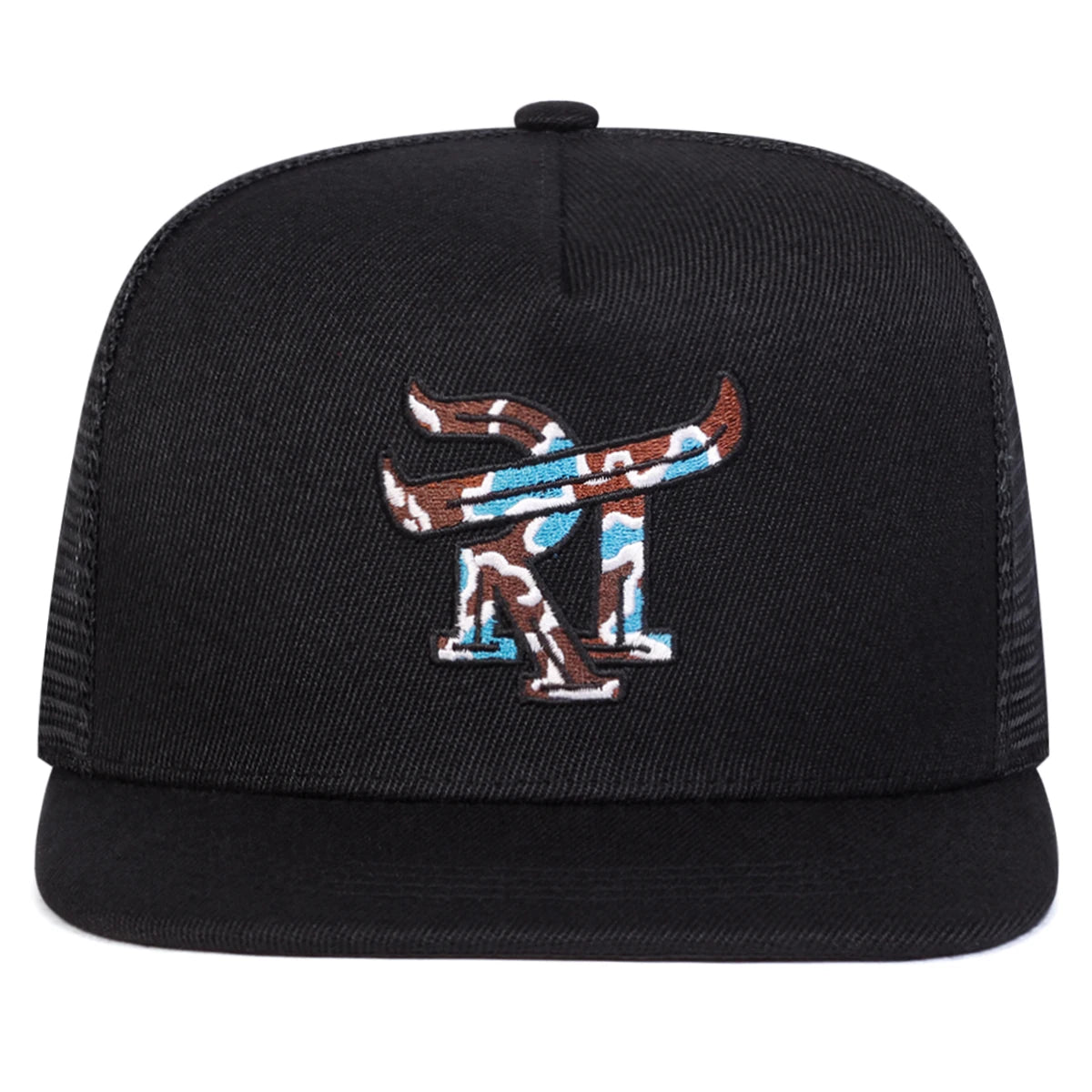 RT Embroidery Casual Snapback Cap