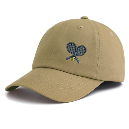 1pc Tennis Print Baseball Cap For Adults