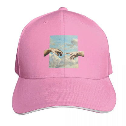 Touch The God Creation Of Adam UPF 50+ Baseball Cap